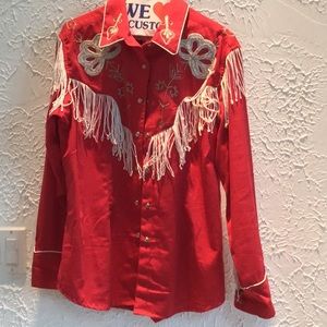 Western Shirt with fringe